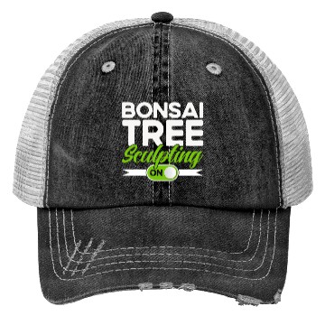Discover Bonsai Tree Owner Gift Bonsai Tree Gardening Trucker Hats