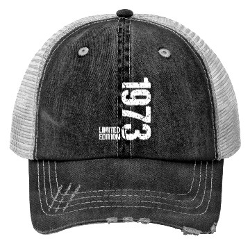 Discover 50 Years Vintage 1973 Retro 50th Birthday Trucker Hats