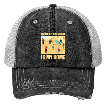 Discover Music Teacher Trucker Hats
