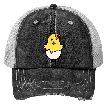 Discover Cute baby bird born Trucker Hats