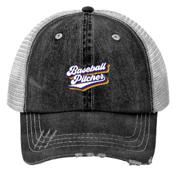 Discover Baseball Pitcher Sayings Player Hobby Trucker Hats