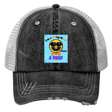 Discover Thug Nerd aka Therd funny meme Trucker Hats