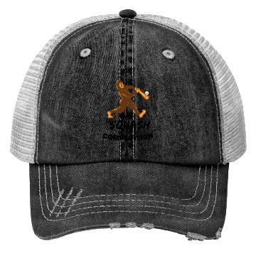 Discover Sasquatch baseball Trucker Hats