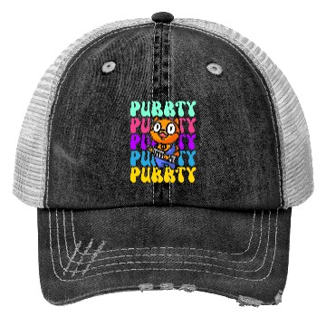 Discover Purrty Piano Cat Musician Musical Pianist Music Trucker Hats