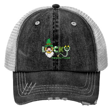 Discover Lucky Respiratory Therapist Saint Patricks Trucker Hats