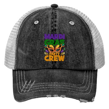 Discover Mardi Gras - Party Crew Trucker Hats