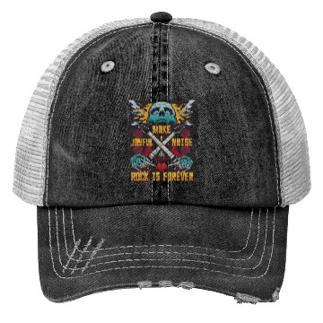 Discover Make a joyful noise with a guitar Trucker Hats