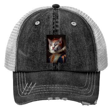 Discover Colorpoint Shorthair Cat Breed Portrait Royal Rena Trucker Hats