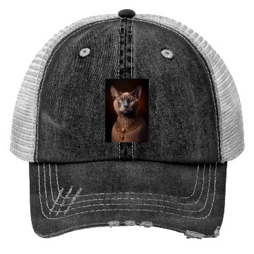 Discover Burmese Cat Breed Portrait Royal Renaissance Anima Trucker Hats