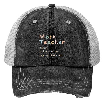 Discover Funny Math Trucker Hats Math Trucker Hats Math Teacher Trucker Hats