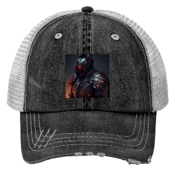 Discover Dark fantasy knight version 9 Trucker Hats