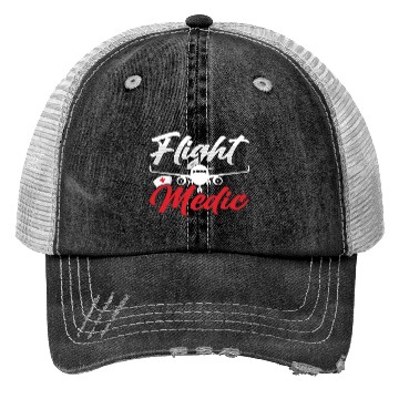 Discover Flight Medic Job Nurse Team Trucker Hats