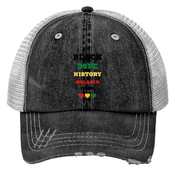 Discover Black and Proud Trucker Hats