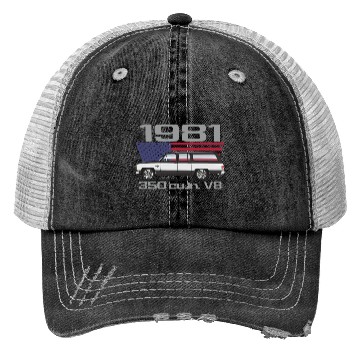 Discover 1981 Midnight Black Trucker Hats