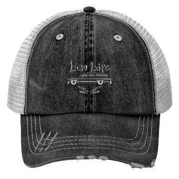 Discover LOWLIFE Midnight Black Trucker Hats