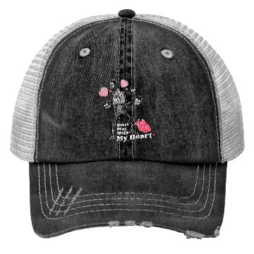 Discover Don't Play With My Heart Skeleton Valentine's Day Trucker Hats