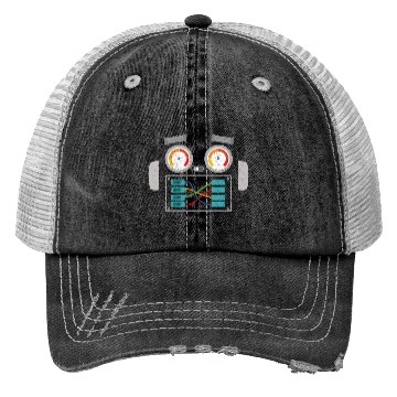 Discover Robot Costume Trucker Hats