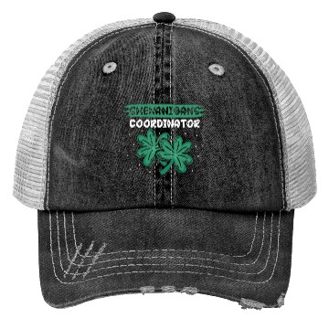 Discover Shenanigans Coordinator Funny St Patricks Day Trucker Hats