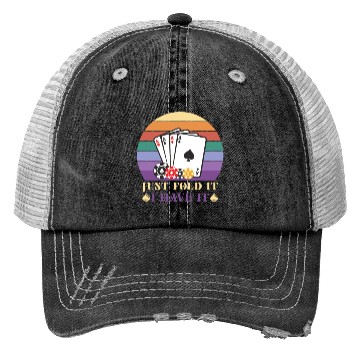 Discover Poker Casino Poker Player Gambling Roulette Gift Trucker Hats