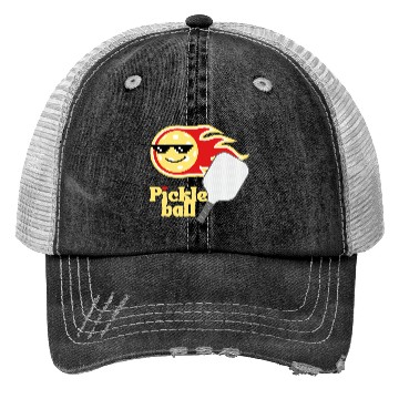 Discover Pickle ball Trucker Hats