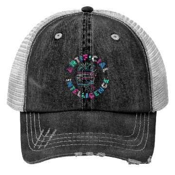 Discover Artificial Intelligence AI Gift Trucker Hats