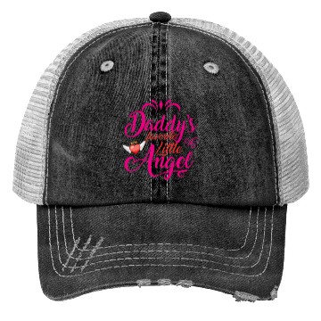 Discover Daddys Favorite Little Angel Trucker Hats