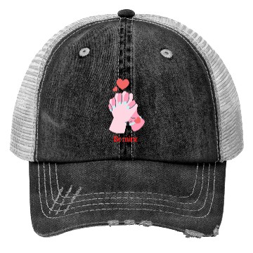 Discover My love is all my life Trucker Hats
