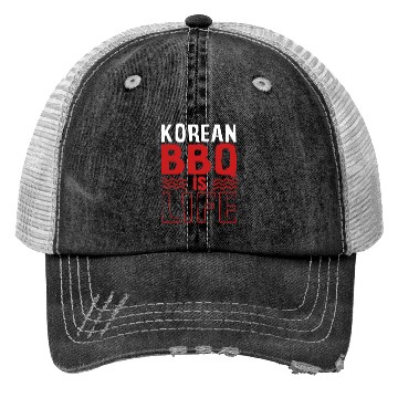 Discover Korean BBQ, Korean Trucker Hats