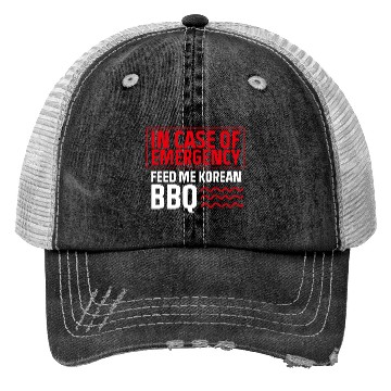 Discover Korean BBQ, Korean Trucker Hats