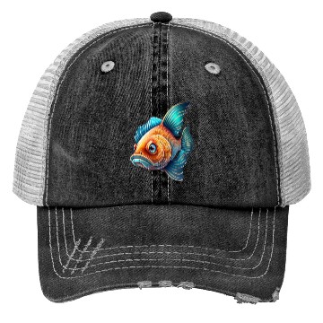 Discover Koi Fish Trucker Hats