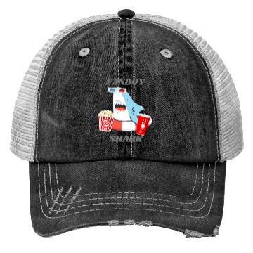 Discover Cinema Fanboy Shark Trucker Hats