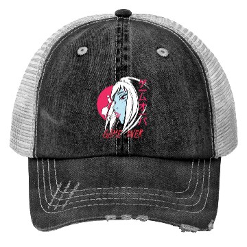 Discover Anime Manga Girl - Game over Trucker Hats