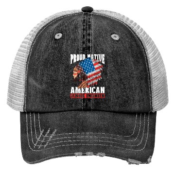 Discover Engineer Engineering Us Flag Mining Engineer Trucker Hats