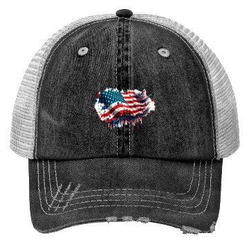 Discover Patriotic Flow Trucker Hats