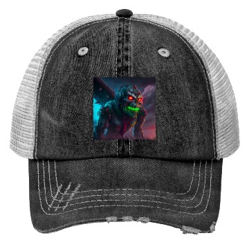Discover ZOMBIE IRON MAIDEN (version 15) Trucker Hats
