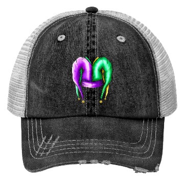 Discover Jester Hat for Mardi Gras Trucker Hats