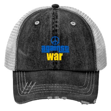 Discover against war - peace for ukraine - stop war Trucker Hats