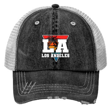 Discover Los Angeles LA California Gift Trucker Hats