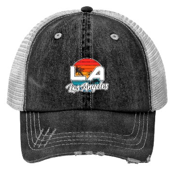 Discover Los Angeles LA California Gift Trucker Hats