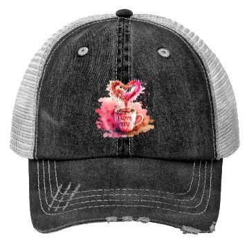 Discover I love you Trucker Hats