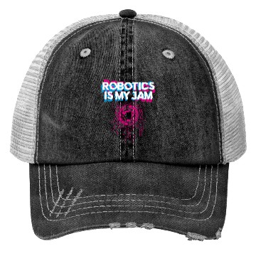 Discover Robot Robotics Engineer Robotics Trucker Hats