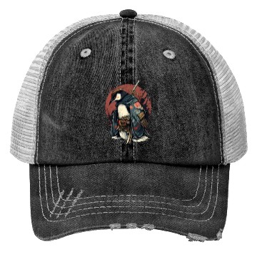 Discover Samurai Novelty fighter caracter fantasy Trucker Hats