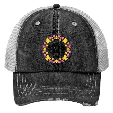 Discover You Are Enough - Flower Crown Trucker Hats