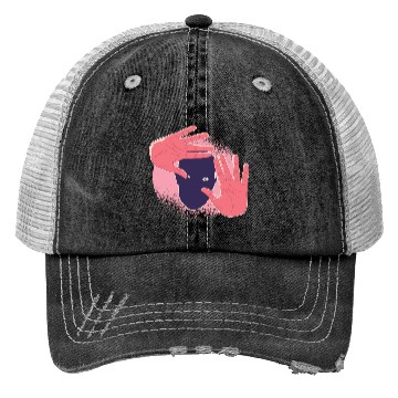 Discover Faceless hands creepy looking Faceless hands creep Trucker Hats