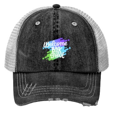 Discover Welcome back to school Trucker Hats