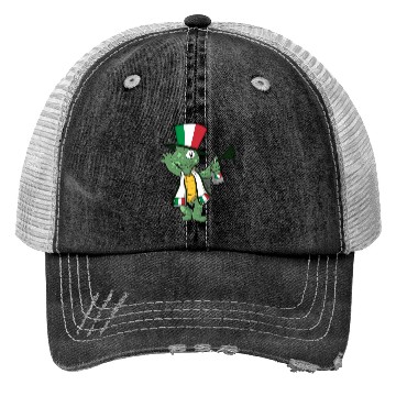 Discover Italian Fan Turtle Trucker Hats
