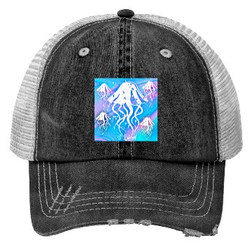Discover V-Legend: Fantasy Jellyfish Trucker Hats