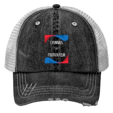 Discover Lyonnais et footgolfeur Trucker Hats