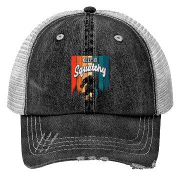Discover Keep it Squatchy Sasquatch Bigfoot Lover Trucker Hats