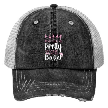 Discover Ballet Dancer Dance Girl Ballerina Trucker Hats